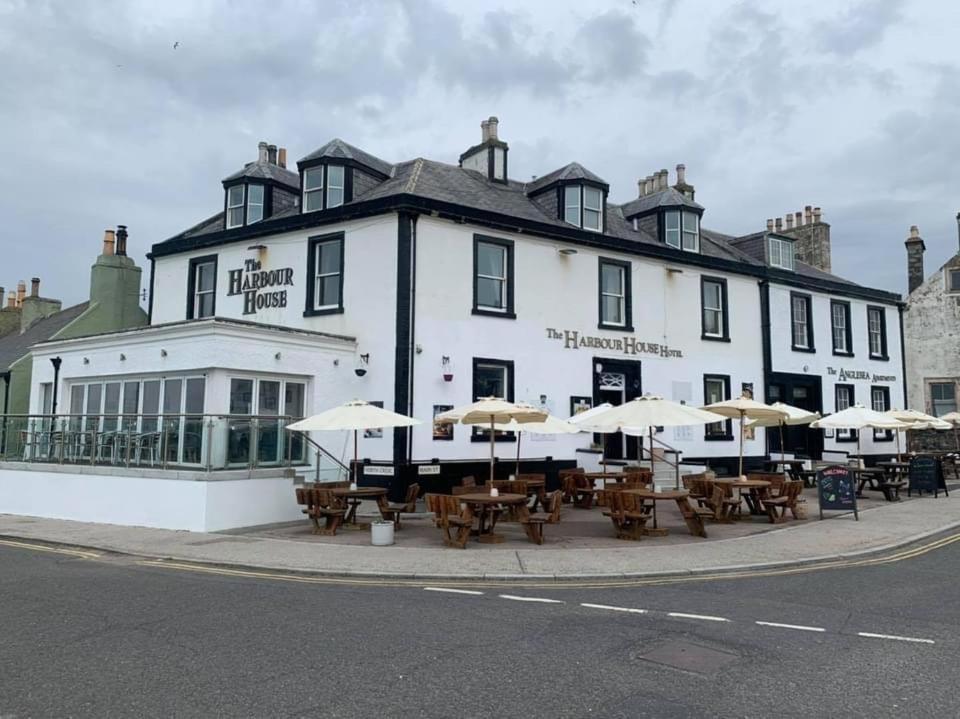 The Harbour House Sea Front Hotel Portpatrick Exteriör bild